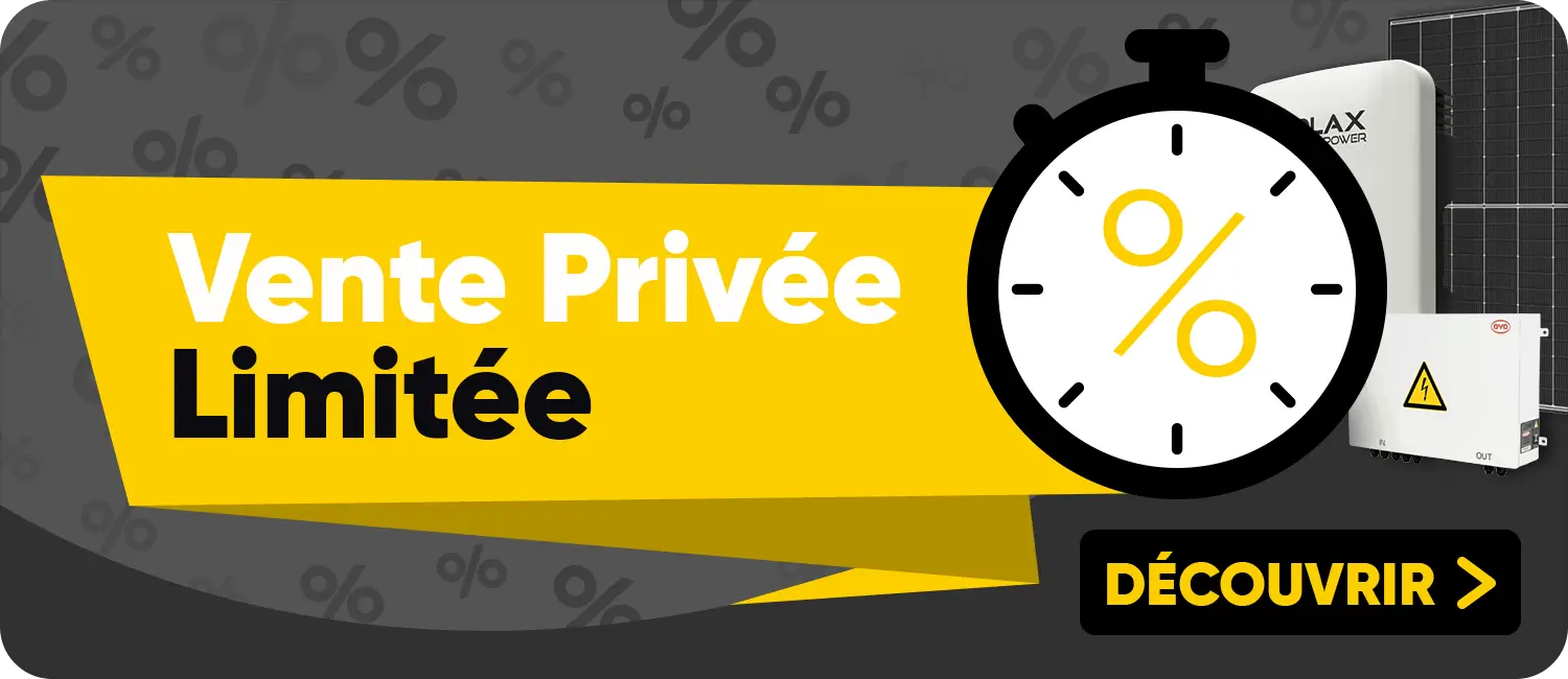 vente privée panneau solaire